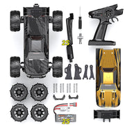 MJX 1/14 Hyper Go 14209 14210 V2.0 Remote Control Splash-Waterproof High-Speed Brushless RC Hobby Car Dual Wheels Off-Road Truck