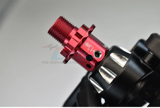 GPM Metal Alloy 13MM Extended 17mm Wheel Hubs Adapter 8654 for Traxxas 1/8 Sledge 4WD Monster Truck 95076-4 RC Car Upgrade Parts