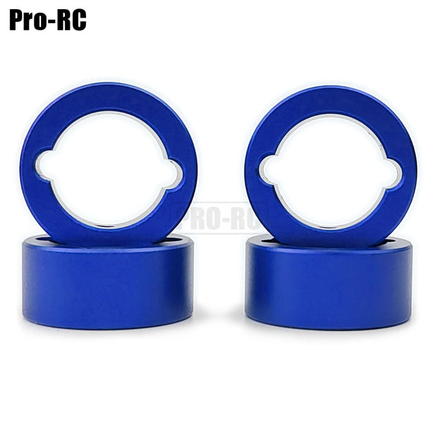 4Pcs Output Drive Cup Sleeves Aluminum 7075-T6 For Traxxas 1/8 SLEDGE OFF-ROAD 95076-4 #9583 Rc Upgrade Parts