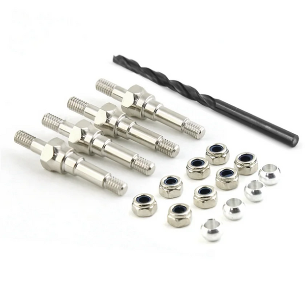 RC Car 4pcs Steel Metal Shock Standoff Shock Stand for RC Car ARRMA 1/8 KRATON Typhon Talion Notorious 1/7 Infraction 6S