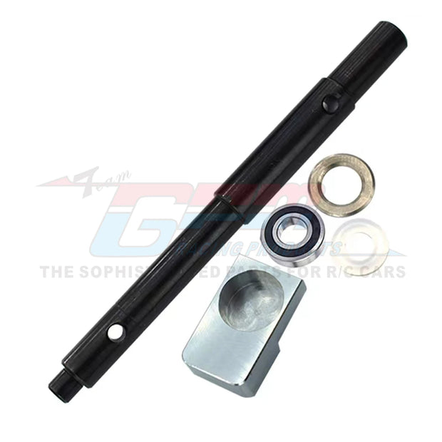 GPM Metal Steel Main Gear Shaft Transmission Input Shaft 7786X for Traxxas 1/6 XRT 1/5 X-MAXX 8S 4WD Monster Truck Upgrade Parts