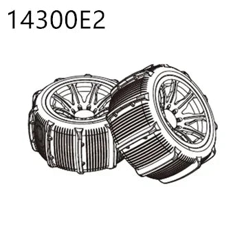 MJX Hyper Go 14209 14210 Modified Accessories Differential Shock Absorber Tire Bumper Gear Arm Shell 1/14 RC Car Spare Parts