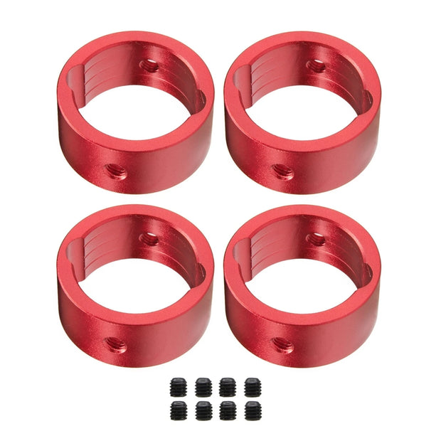 4pcs Metal Drive Cup Reinforcement Ring Differential Drive Cup Sleeve for TRAXXAS 1/5 X-MAXX 1/6 XRT RC Car Upgrade Parts