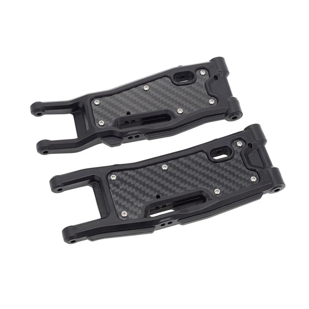 Carbon Fiber Suspension Arm Cover 9633 9634 For 1/8 Traxxas Sledge 95076-4 RC Car Upgrades Parts Accessories