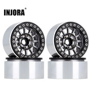 INJORA Aluminum 1.9" Beadlock Wheel Rim for 1/10 RC Crawler Car TRX-4 Axial SCX10 90046 AXI03007 Upgrade Parts