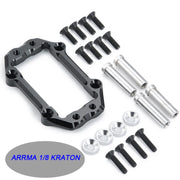 Metal Steering Servo Mount for ARRMA 1/8 KRATON Outcast SENTON Talion Typhon 6S BLX RC Car Upgrades Parts