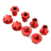 TNKIG-Metal 17Mm Splined Wheel Hex Hub Adapter 8654 For Traxxas 1/10 E-Revo 2.0 Maxx 1/8 Sledge RC Car Upgrade Parts