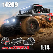 MJX 1/14 Hyper Go 14209/14210 V2.0 Brushless RC Off-Road Truck
