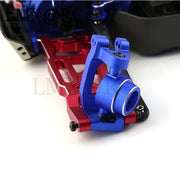 LMX RC TRAXXAS 1/8 SLEDGE 4WD Metal Upgrage Swing Arm Steering Cup Gearbox C Base For RC Car
