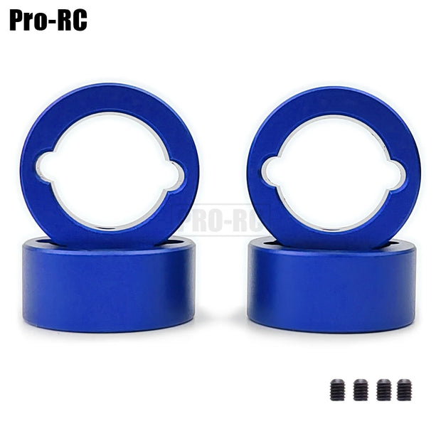 4Pcs Output Drive Cup Sleeves Aluminum 7075-T6 For Traxxas 1/8 SLEDGE OFF-ROAD 95076-4 #9583 Rc Upgrade Parts