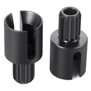 AXSPEED 1Pair Metal Diff Drive Cup for 1/5 X-Maxx XMAXX 8S 77086-4 RC Buggy Trucks Car Upgrade Parts Accessories