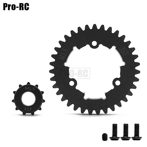 #45 HD Steel 1.5Mod 35T Spur Gear & 11T - 30T Pinion Gear 6449 Set for Traxxas 1/6 XRT X-Maxx XMAXX 6S 8S Rc Upgrade Parts