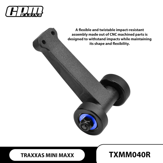 GPM Special Material Bearing Wheelie Bar For TRAXXAS Mini Maxx Monster Truck