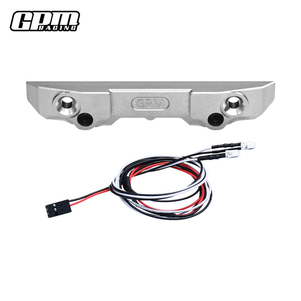 GPM 7075 Alloy Rear Bumper With LED Lights For TRAXXAS Mini Maxx Monster Truck