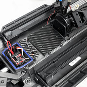 TRINOOD Carbon Fiber ESC Mount Plate for 1/6 T-raxxas XRT 8S MAX6 RC Truck Buggy Upgrade Parts