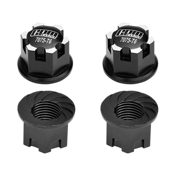 GPM Metal 17mm Wheel Nuts Tire Nut 7758 for Traxxas 1/6 XRT 1/5 X-MAXX 8S 1/10 E-Revo 2.0 MAXX WideMaxx 1/8 Sledge MAXX SLASH 6S