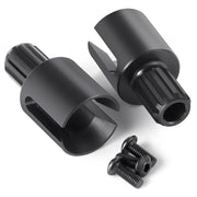 AXSPEED 1Pair Metal Diff Drive Cup for 1/5 X-Maxx XMAXX 8S 77086-4 RC Buggy Trucks Car Upgrade Parts Accessories
