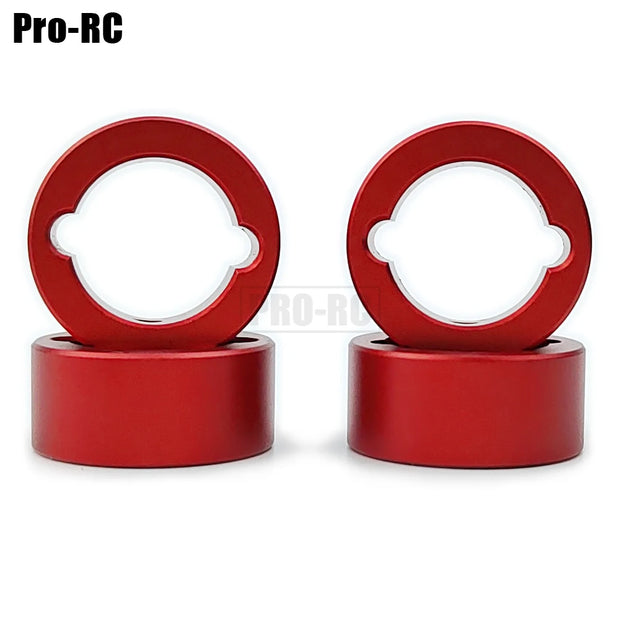 4Pcs Output Drive Cup Sleeves Aluminum 7075-T6 For Traxxas 1/8 SLEDGE OFF-ROAD 95076-4 #9583 Rc Upgrade Parts
