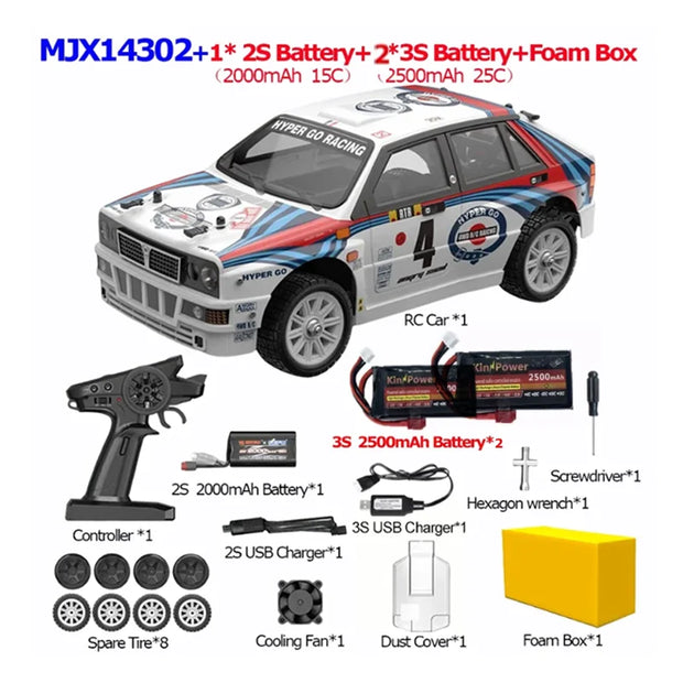 MJX 14302 V2.0 Hyper Go 1/14 4WD Brushless RC Car