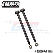 Sled Medium Carbon Alloy Steel Front & Rear A-Arm PIN Pins Upgrade parts 9541+9542+9543 Adult Rc Car For TRAXXAS 1/8 4WD SLEDGE