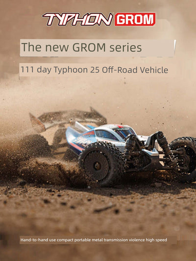 Arrma Ara2106 1/18 Small Typhoon 2S RTR Remote Control Electric Brushed Four-Wheel Drive Off-Road Vehicle RC Model Car