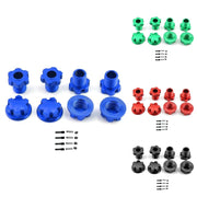 TNKIG-Metal 17Mm Splined Wheel Hex Hub Adapter 8654 For Traxxas 1/10 E-Revo 2.0 Maxx 1/8 Sledge RC Car Upgrade Parts