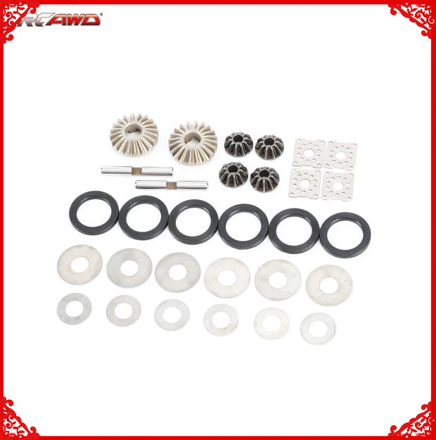 RCAWD EXB differential gear+differential gasket for Arrma 6s 1/7 1/8 1/7 BIG ROCK MOJAVE KRATON OUTCAST TALION Upgrades Part