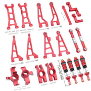 Mjx Hyper Go H16 16208 16209 16210 Metal Suspension Swing Arm Driver Shaft Shock Absorber Steering Group Assembly RC Car Part