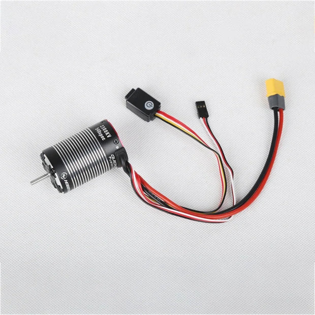 HOBBYWING QUICRUN Fusion PRO 2-IN-1 60A 2300KV Brushless Motor ESC Integrated for 1/8 1/10 RC Remote Control Model Car Crawler