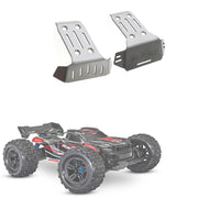 Stainless Steel Front And Rear Chassis Armor Protector For 1/8 Traxxas Sledge RC Car Upgrades Parts Accessories