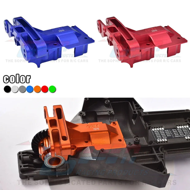 GPM for Traxxas 1/6 XRT 1/5 X-MAXX 8S Monster Truck Upgrade Accessories Metal Rear Upper Differential Bulkhead Cover 7727 7727X