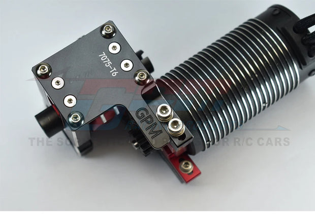 GPM Metal Aluminium Quick Disassembly Motor Mount 9589 for Traxxas 1/8 Sledge 4WD Monster Truck 95076-4 RC Car Upgrade Parts