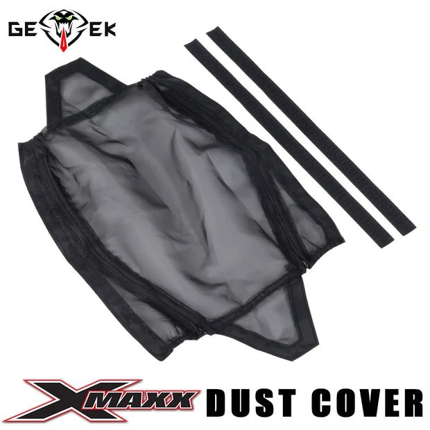 1/5 RC Monster Truck Chassis Dust Cover Waterproof Splash Nylon Protection Net for X-Maxx 77086-4 XMAXX Update Parts