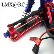 LMX RC TRAXXAS 1/8 SLEDGE 4WD Metal Upgrage Swing Arm Steering Cup Gearbox C Base For RC Car