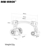 NEW ENRON 1Set Alloy Steering Assembly #AR340073 AR340060 for 1/7 1/8 RC Cars ARRMA TALION FELONY FIRETEAM Kraton OUTCAST Mojave