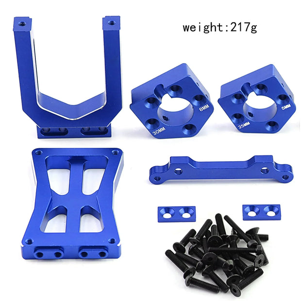 PigRC  Metal Upgraded Motor Mount Seat Quick Disassembly For TRAXXAS 1/5 X-Maxx XMAXX 6S 8S 1/6 XRT RC Car Upgrade Parts