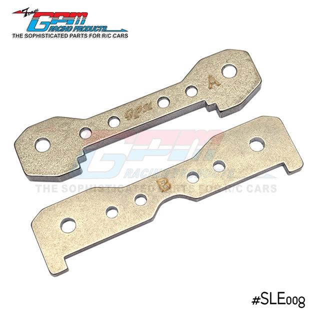 GPM Stainless Steel Front Lower Bulkhead Tie Bar For TRAXXAS 1/8 4Wd Sledge