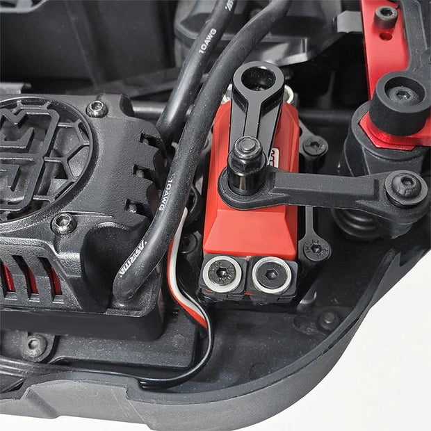 Metal Steering Servo Mount for ARRMA 1/8 KRATON Outcast SENTON Talion Typhon 6S BLX RC Car Upgrades Parts