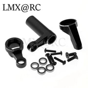 LMX RC TRAXXAS 1/8 SLEDGE 4WD Metal Upgrage Swing Arm Steering Cup Gearbox C Base For RC Car