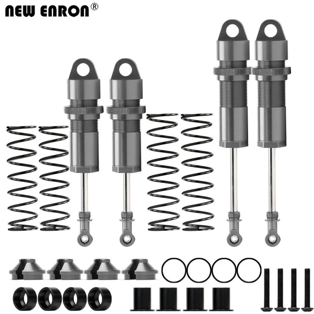 NEW ENRON Aluminum 6061 CNC 98-128mm 108-137mm Shock Absorber Damper 9660 9661 For 1:8 RC Car Traxxas Truck SLEDGE 95076-4