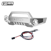 GPM 7075 Alloy Front Bumper With LED Lights For TRAXXAS Mini Maxx Monster Truck