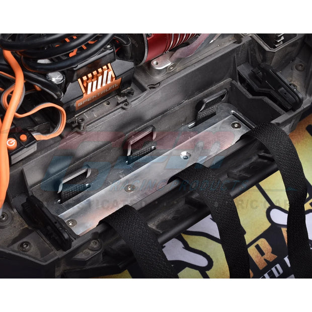 GPM Metal Battery Hold-down Mount Fixed Seat 7833 + 7819  for Traxxas 1/6 XRT 1/5 X-MAXX 6S 8S Monster Truck Upgrade Accessories