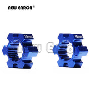 NEW ENRON 2Pcs Aluminum Wheel Hubs Hex 10mm/13mm Thickness 7756 7756X 7756R For RC CAR 1/5 Traxxas X-Maxx XMaxx 77086-4