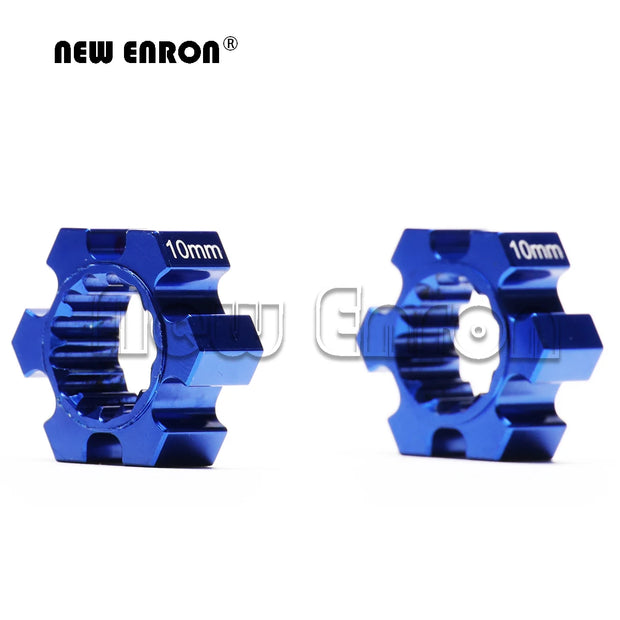 NEW ENRON 2Pcs Aluminum Wheel Hubs Hex 10mm/13mm Thickness 7756 7756X 7756R For RC CAR 1/5 Traxxas X-Maxx XMaxx 77086-4