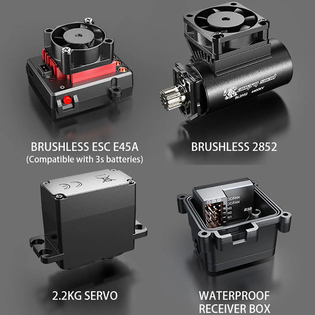 MJX 1/14 Hyper Go 14209/14210 V2.0 Brushless RC Off-Road Truck