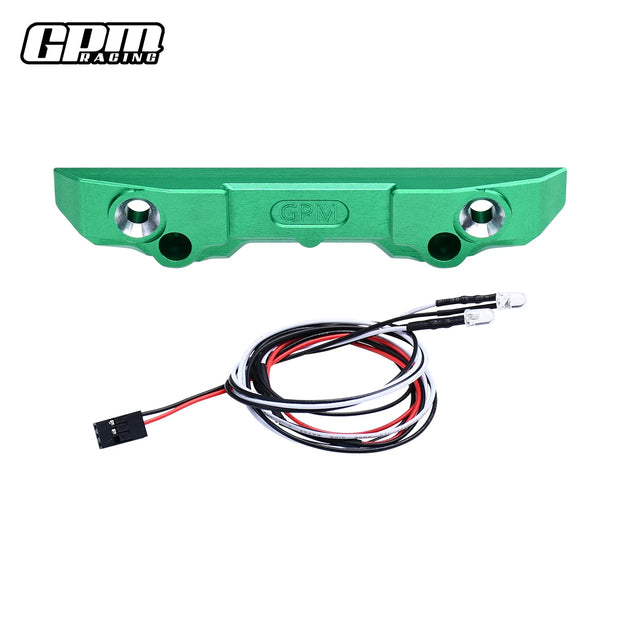 GPM 7075 Alloy Rear Bumper With LED Lights For TRAXXAS Mini Maxx Monster Truck