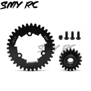 2pcs Hardened Steel 1.5Mod 35T Spur Gear and 12T 13T 20T 30T Pinion Gear Set for Traxxas 1/5 X-Maxx XMAXX 1/6 XRT Upgrade Parts