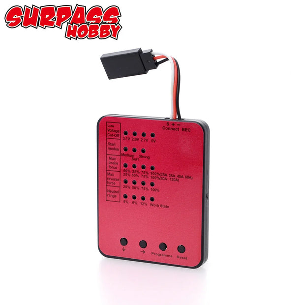 SURPASS HOBBY KK Brushless ESC 25A 35A 45A 60A 80A 120A 150A Waterproof T/XT60  for 1/8 1/10 1/12 1/16 1/20 RC Car Crawler Motor