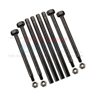 Sled Medium Carbon Alloy Steel Front & Rear A-Arm PIN Pins Upgrade parts 9541+9542+9543 Adult Rc Car For TRAXXAS 1/8 4WD SLEDGE