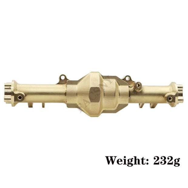 Metal Brass Front Steering Group Rear Axle Mount for 1/10 YK4102 YK4103 1/8 YK4082 YiKong MJX H8H RC Crawle Upgrade Accessories